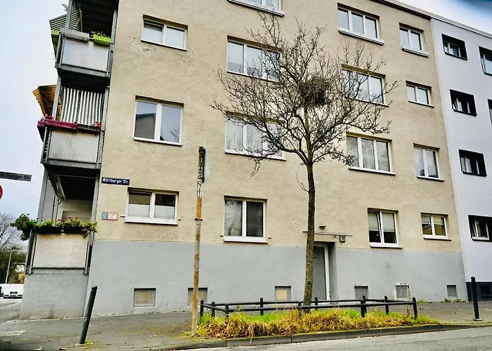 Holiday Home Cologne With Balkon - Near Koelnmesse - Temporary Living-